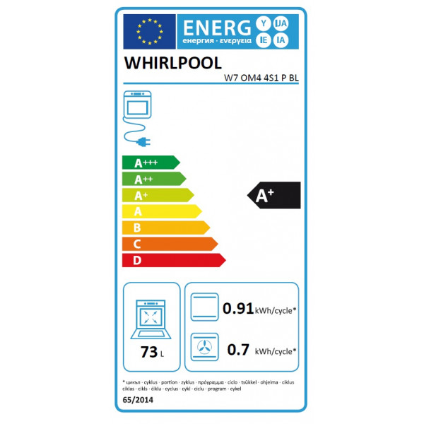 Фото - Мікропошкодження - Духова шафа Whirlpool W7OM44S1PBL