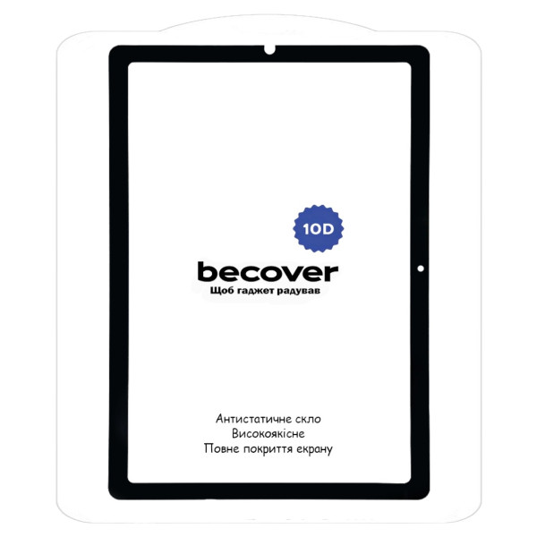 Фото - Защитное стекло для планшета BeCover 10D for Samsung Galaxy Tab S6 Lite (2024) 10.4" P620/P625/P627 Black (710802)