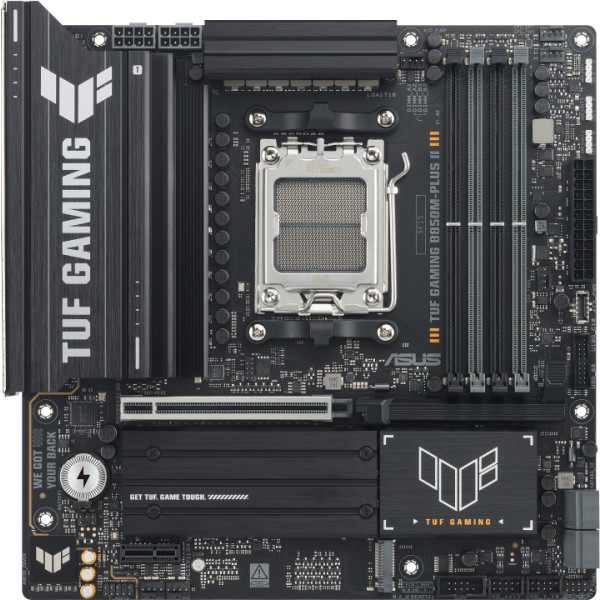 Фото - Материнська плата Asus TUF GAMING B850M-PLUS II Фото - Материнська плата Asus TUF GAMING B850M-PLUS II