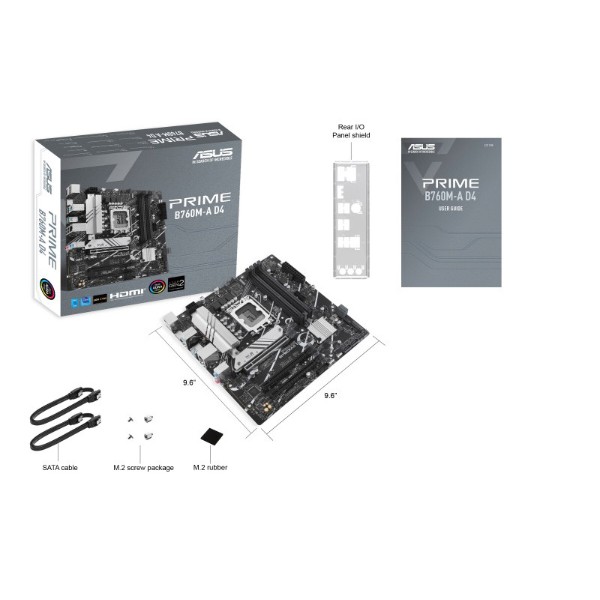 Фото - Материнська плата Asus PRIME B760M-A D4-CSM DDR4