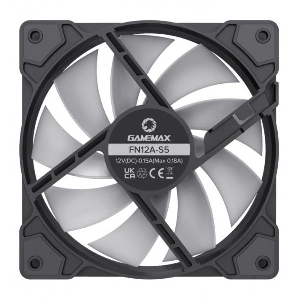 Фото - Корпусный вентилятор Gamemax FN12A-S5