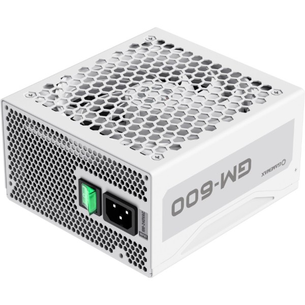Фото - Блок питания для ПК Gamemax ATX 600W (GM-600 Modular white)
