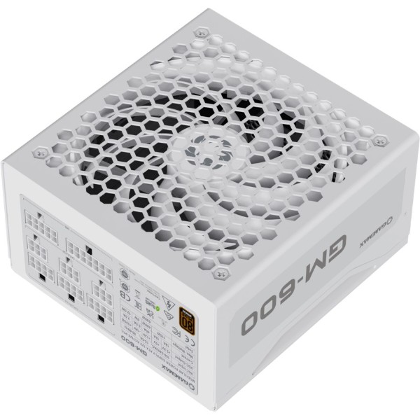 Фото - Блок питания для ПК Gamemax ATX 600W (GM-600 Modular white)