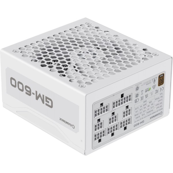 Фото - Блок питания для ПК Gamemax ATX 600W (GM-600 Modular white)