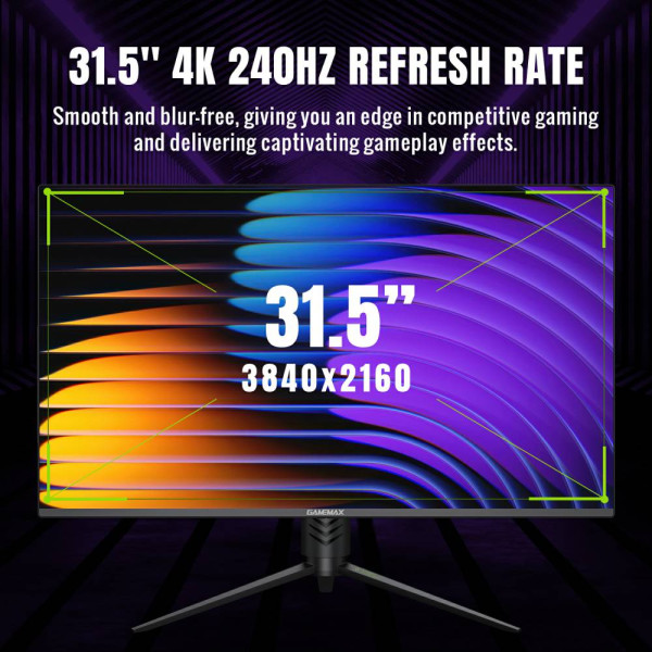 Фото - Монітор ігровий Gamemax VisionQD-OLED (GMX32UC)