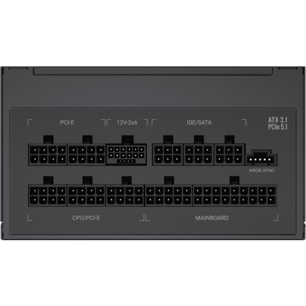 Фото - Блок живлення для ПК Gamemax RGB PRO 1300P