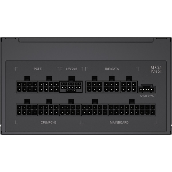 Фото - Блок живлення для ПК Gamemax RGB PRO 850G