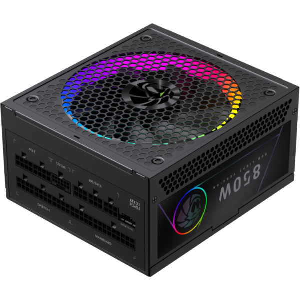 Фото - Блок живлення для ПК Gamemax RGB PRO 850G Фото - Блок живлення для ПК Gamemax RGB PRO 850G