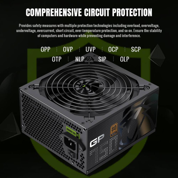 Фото - Блок живлення для ПК Gamemax GP 750B