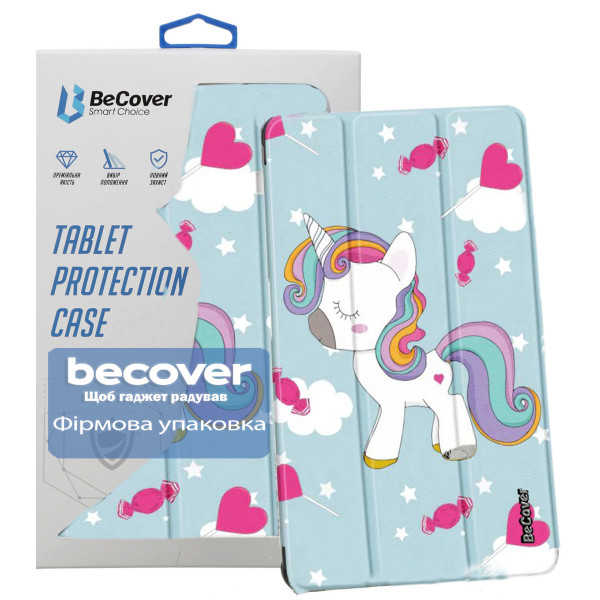Фото - Чохол для планшета BeCover Smart Case for Lenovo Tab One/Tab K9 8.7" 2025 (TB305XU/FU) Unicorn (713750)