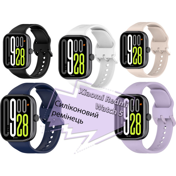 Фото - Ремінець для смарт-годинника BeCover for Xiaomi Redmi Watch 5 Deep Blue (713216)