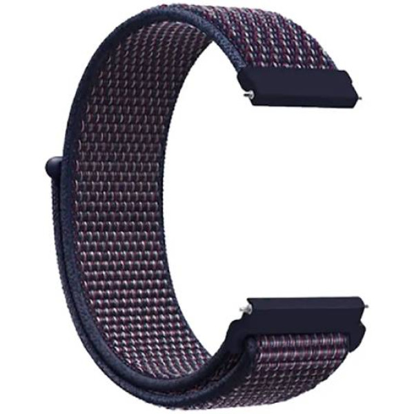 Фото - Ремешок для смарт-часов BeCover Nylon Style for Motorola Moto 360 2nd Gen. Men's Blue-Gray (711495)