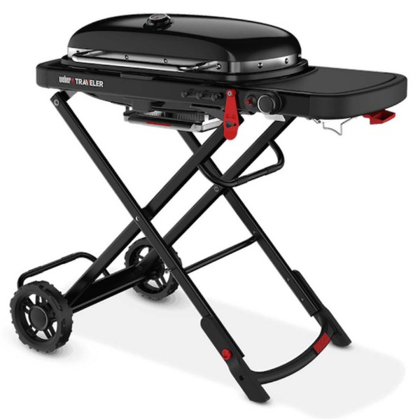 Фото - Гриль газовий Weber Traveler LP Stealth, Black (9013075)