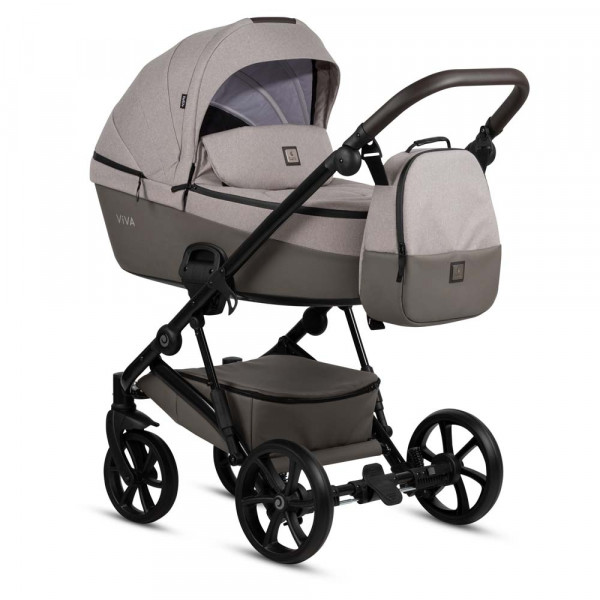 Фото - Коляска універсальна 2 в 1 Tutis VIVA5 Essential Warm Grey