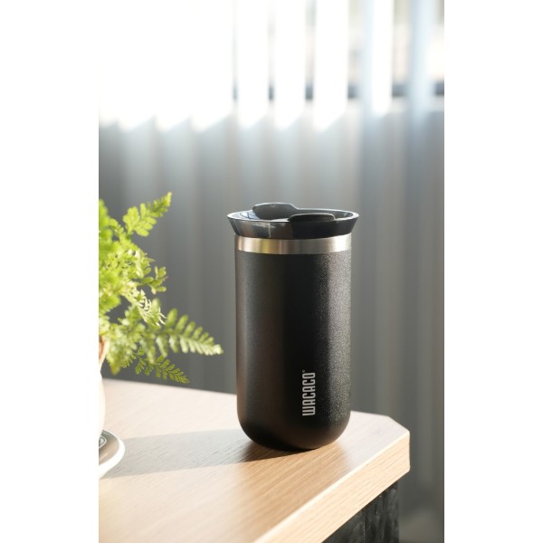 Фото - Термочашка Wacaco Octaroma Lungo 300 мл Black (WOCT300BLK)
