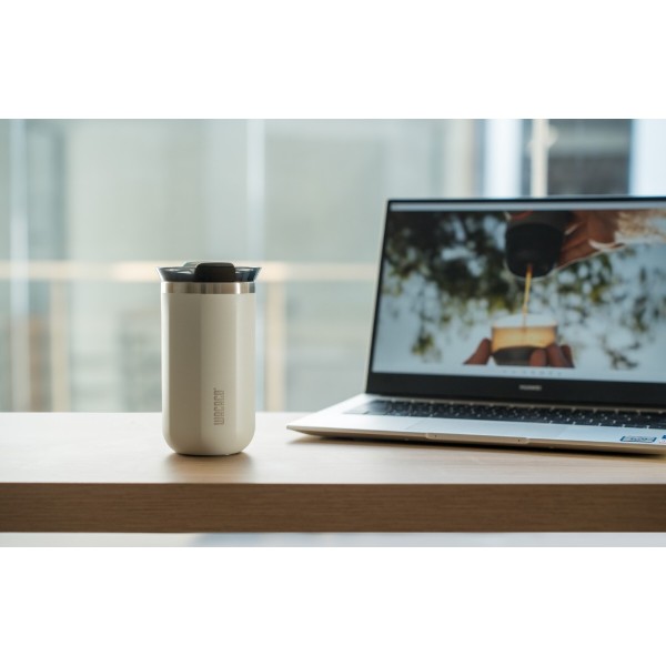 Фото - Термочашка Wacaco Octaroma Lungo 300 мл White (WOCT300WH)