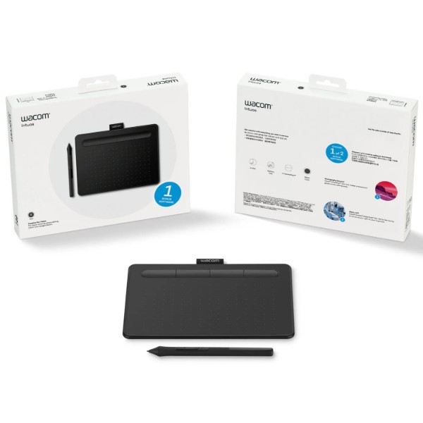 Фото - Графический планшет Wacom Intuos S Black (CTL-4100K-S)