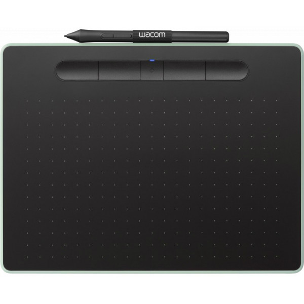 Фото - Графічний планшет Wacom Intuos M Bluetooth Pistachio (CTL-6100WLE-N)
