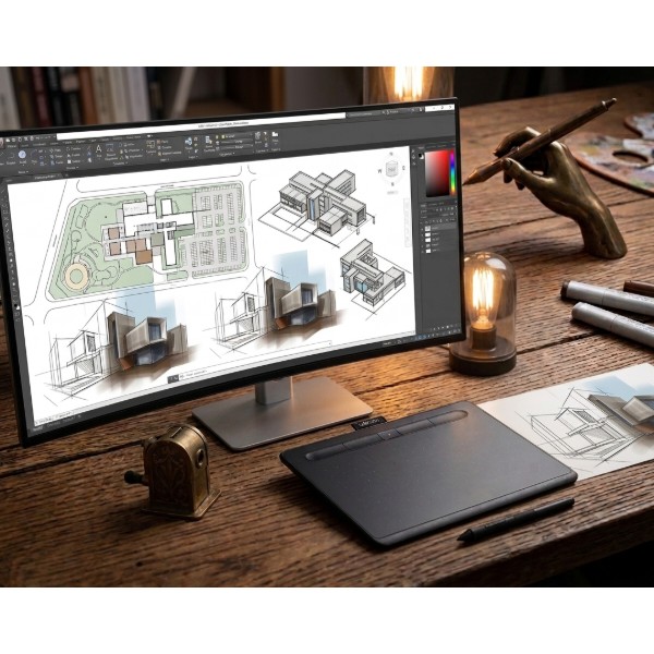 Фото - Графический планшет Wacom Intuos S Black (CTL-4100K-N)