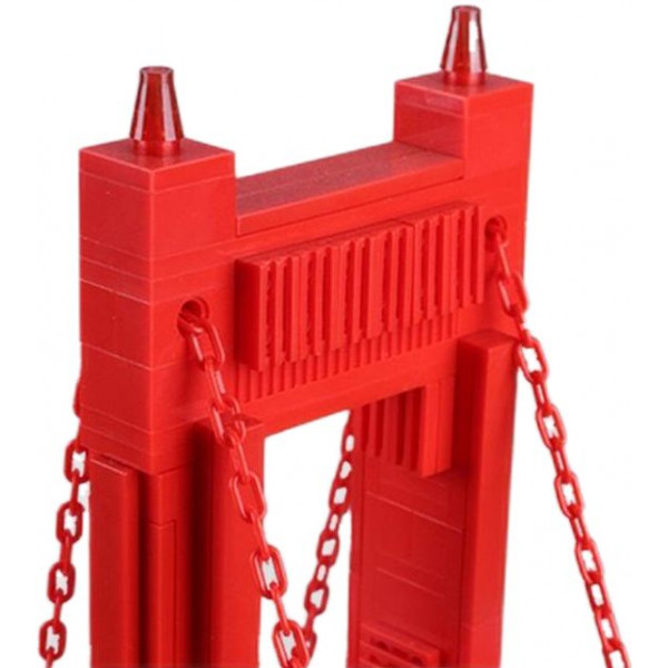 Фото - Пластиковый конструктор Wange Мост Золотые Ворота, США (6210)