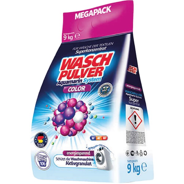 Фото - Пральний порошок Wasch Pulver Color 9 кг (4260418935493)