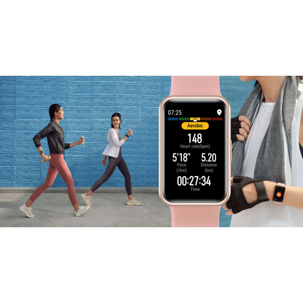 Фото - Смарт-часы Huawei Watch Fit Sakura Pink