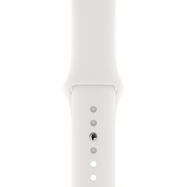 Фото - Смарт-часы Apple Watch Series 5 44mm Silver Aluminum Case with White Sport Band