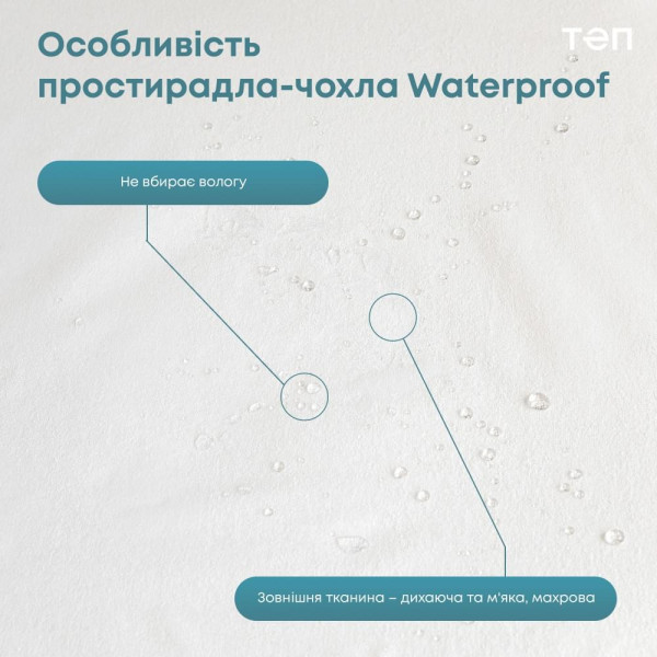 Фото - Наматрасник ТЕП Waterproof 180x200 см (2-01070_00000)