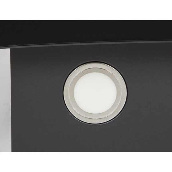 Фото - Витяжка декоративна Ventolux WAVE 60 BK (900) TRC