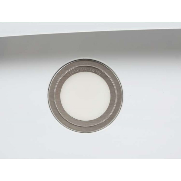Фото - Вытяжка декоративная Ventolux WAVE 60 WH (900) TRC