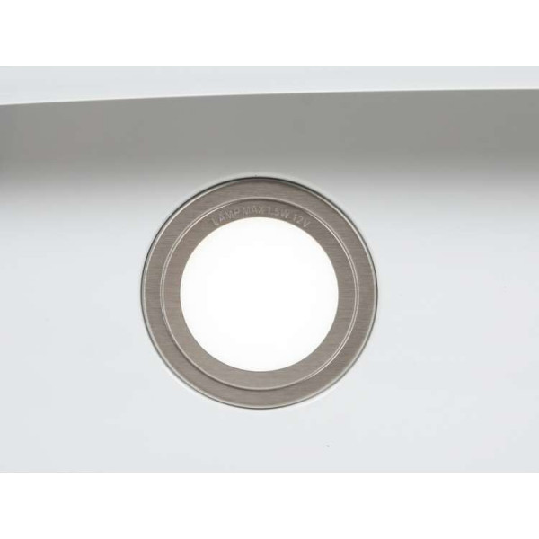 Фото - Вытяжка декоративная Ventolux WAVE 60 WH (900) TRC