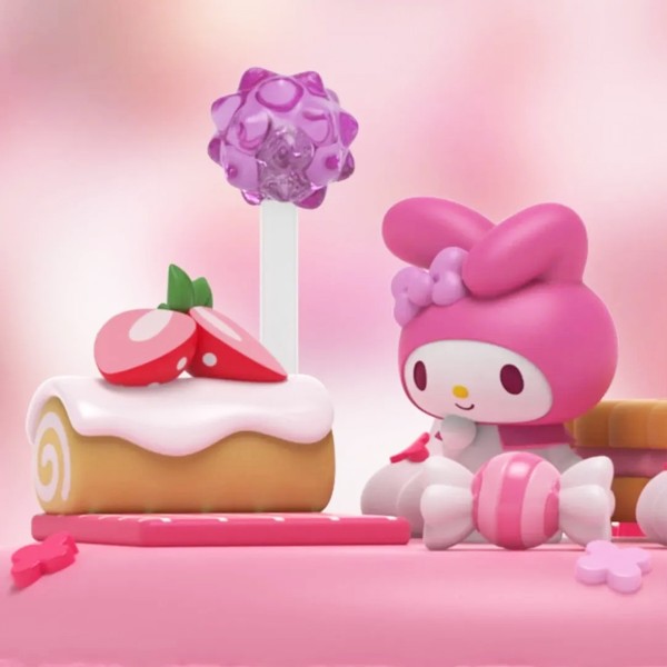 Фото - Коллекционная фигурка набор MIGHTY JAXX Kandyland: Sanrio - МАЙ МЕЛОДИ (WB24SRMJ00401)
