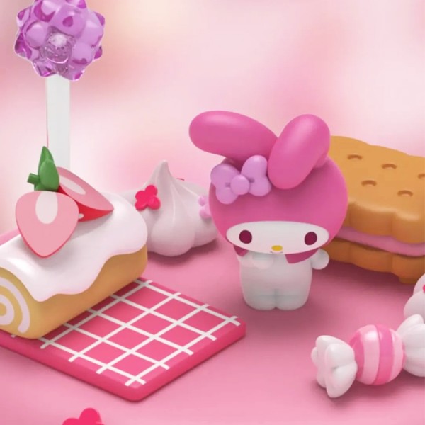 Фото - Коллекционная фигурка набор MIGHTY JAXX Kandyland: Sanrio - МАЙ МЕЛОДИ (WB24SRMJ00401)