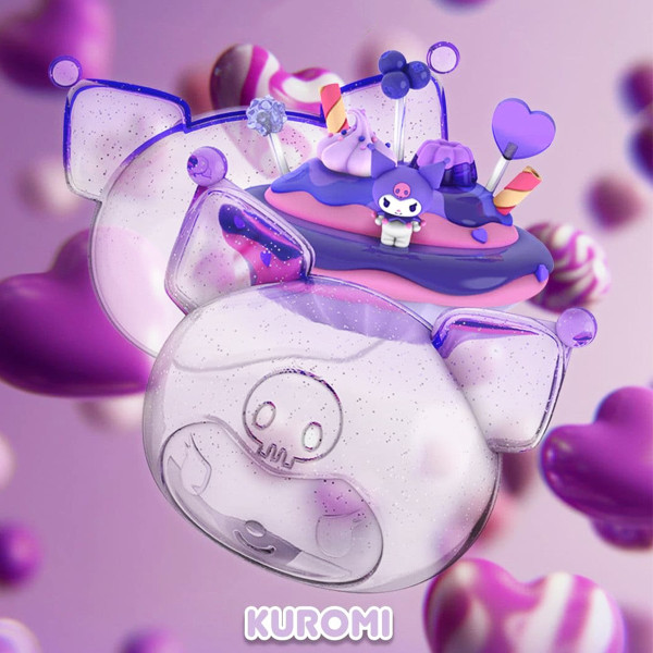 Фото - Колекційна фігурка набір MIGHTY JAXX Kandyland: Sanrio - КУРОМІ (WB24SRMJ00501)