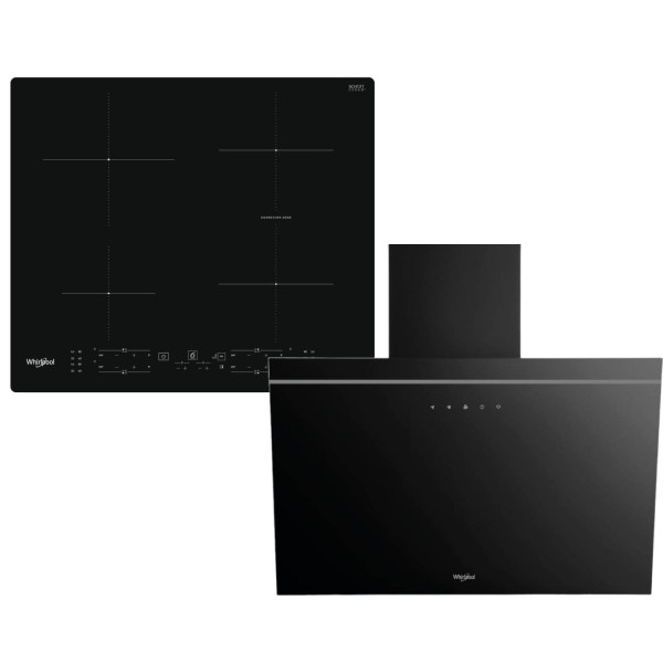 Фото - Комплект техники Whirlpool Варочная панель + Витяжка встраиваемая Whirlpool WB B8360 NE + AKR62FLTK