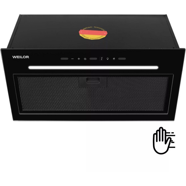 Фото - Вытяжка встраиваемая Weilor LUNA WBG 56 BLACK