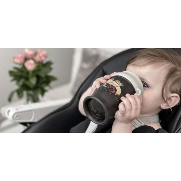 Фото - Поїльник-непроливайка дитячий Lovi 360 Drink Master 250 мл I Love (1/607new)