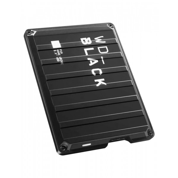 Фото - Жорсткий диск зовнішній Western Digital P10 Game Drive 2TB Black 2TB USB 3.2 (WDBA2W0020BBK-WES1)