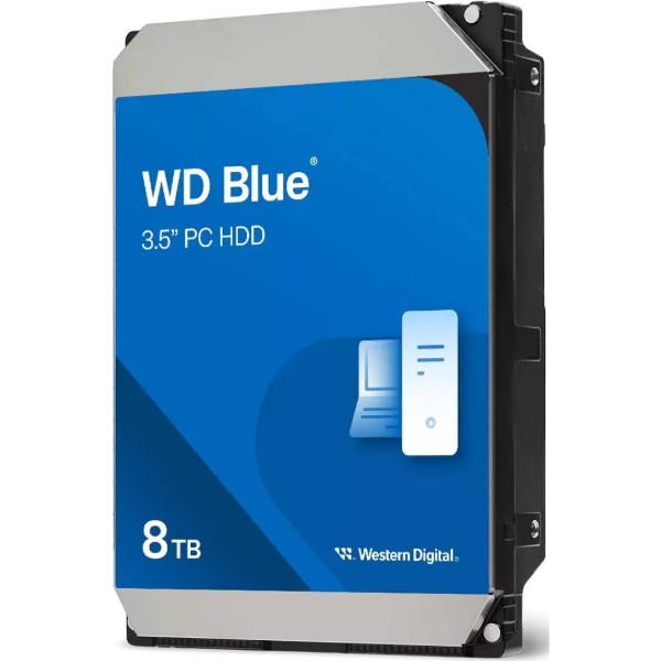 Фото - Жесткий диск внутренний WD HDD SATA 8.0TB WD Blue 5640rpm 256MB (WD80EAAZ)