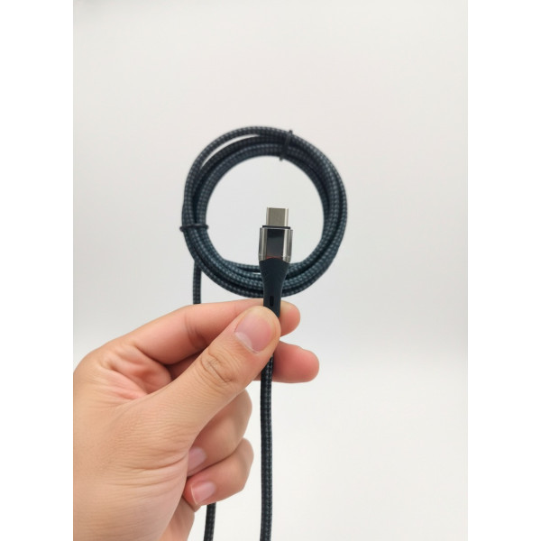 Фото - Кабель синхронізації даних BeCover for Type-C 100W 20V/5A Quick Charge Magnetic Data Cable 1.5m (714555)
