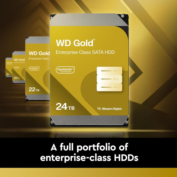 Фото - Жорсткий диск внутрішній Western Digital 20TB 3.5" 7200 512MB SATA Gold (WD203KRYZ)