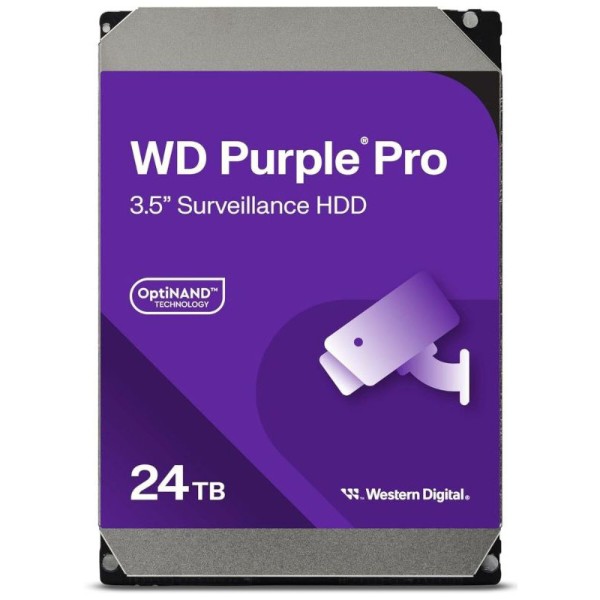 Фото - Жесткий диск внутренний WD HDD SATA 24.0TB (WD241PURP)