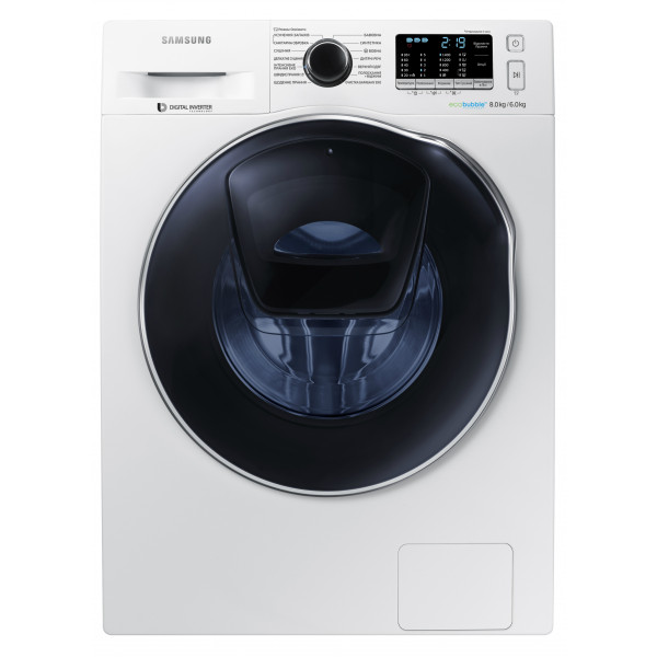 Фото - Стирально-сушильная машина Samsung WD80K5410OW/UA