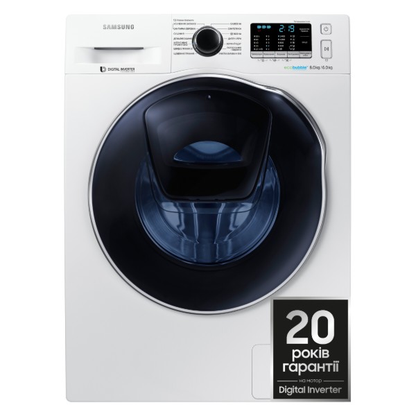 Фото - Стирально-сушильная машина Samsung WD80K5410OW/UA