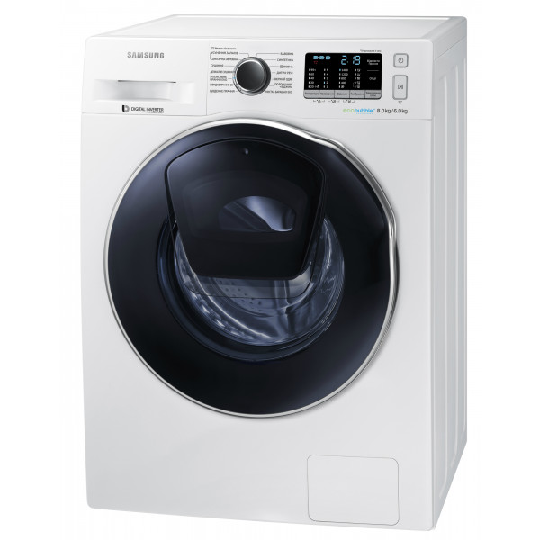 Фото - Стирально-сушильная машина Samsung WD80K5410OW/UA