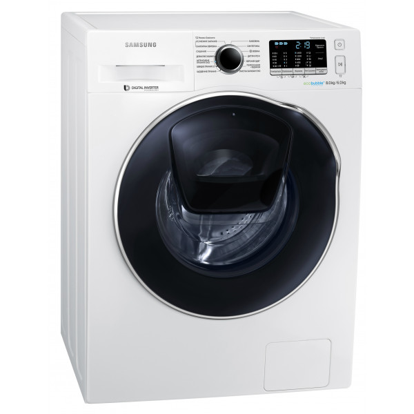 Фото - Стирально-сушильная машина Samsung WD80K5410OW/UA