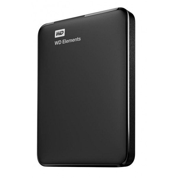 Фото - Жорсткий диск зовнішній Western Digital Elements 500 GB Black (WDBUZG5000ABK-WESN)
