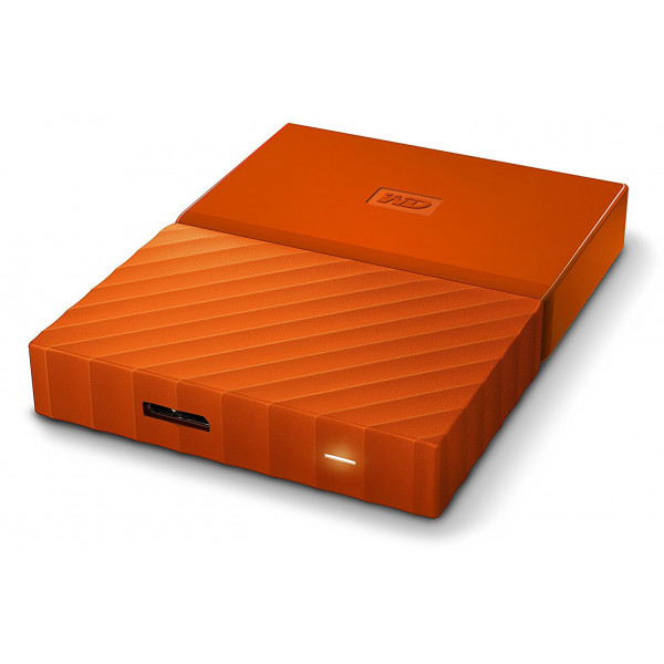 Фото - Жорсткий диск зовнішній Western Digital My Passport 1 TB Orange (WDBYNN0010BOR)