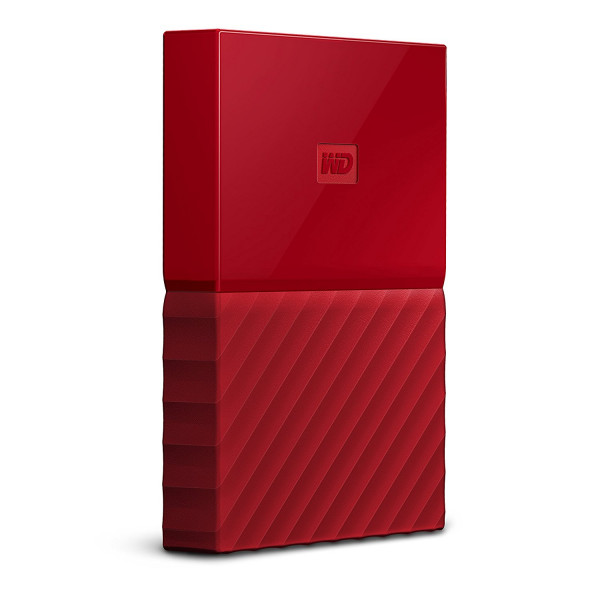 Фото - Жорсткий диск зовнішній Western Digital My Passport 1 TB Red (WDBYNN0010BRD)