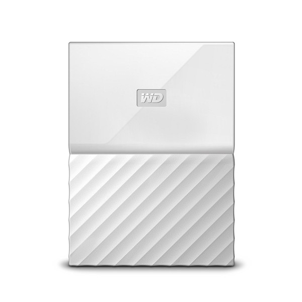 Фото - Жорсткий диск зовнішній Western Digital My Passport 1 TB White (WDBYNN0010BWT)